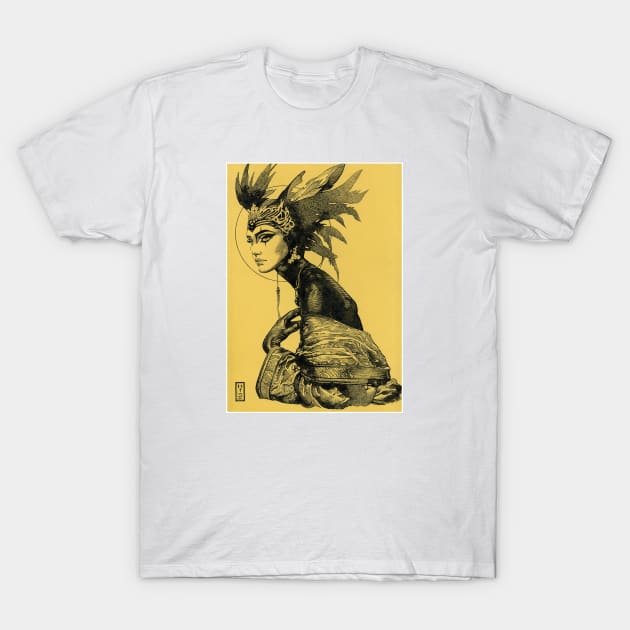 Chameleon T-Shirt by MuzzaSmokesArt